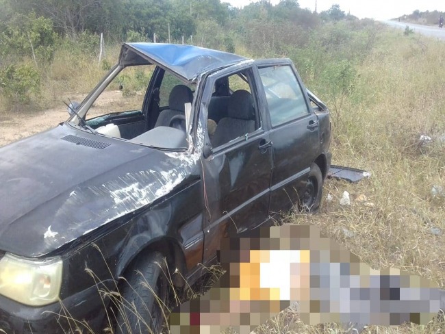 Acidente na estrada que liga Ipir a Pintadas deixa dois mortos