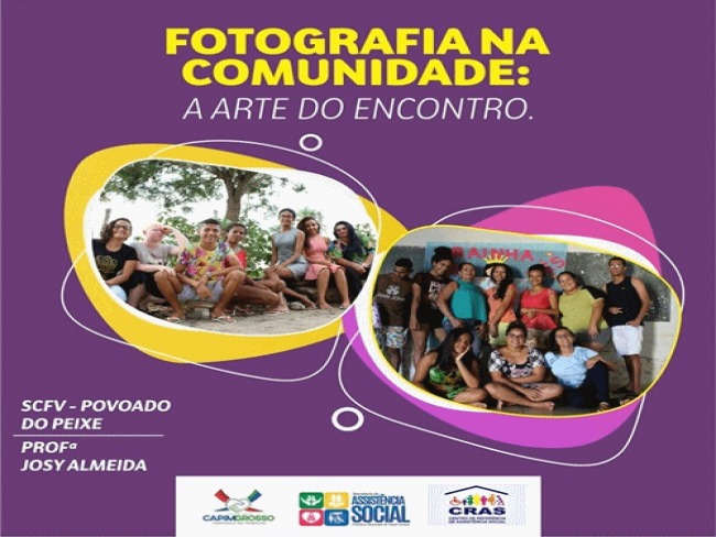 Prefeitura e Assistncia Social realizam projeto de fotografia no Povoado do Peixe