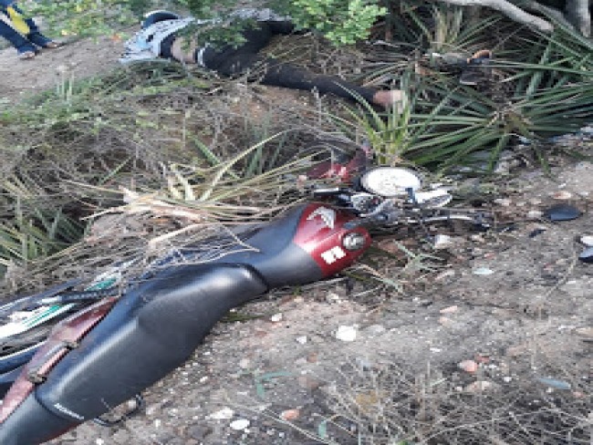 Capim Grosso: Homem morre em acidente de moto prximo ao Gonzago 