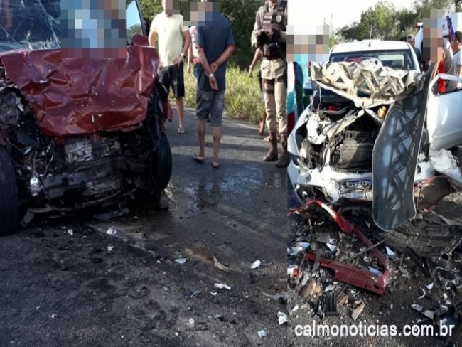 Miguel Calmon: Grave acidente deixa dois mortos na BA - 131, sada para Piritiba