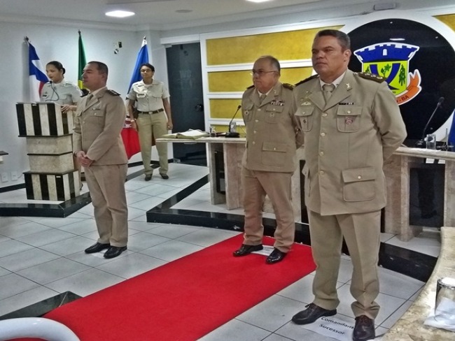 Major Antonio Teixeira  o novo comandante da 91 CIPM