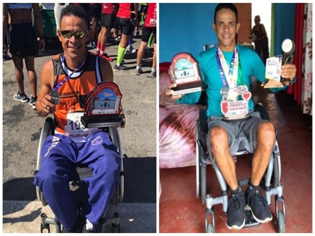Paratleta Jacson Silva de Ipia morre atropelado durante competio em Guanambi-BA 