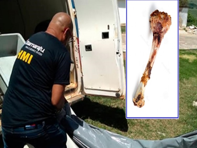 Comerciante morre aps se engasgar com osso de galinha 