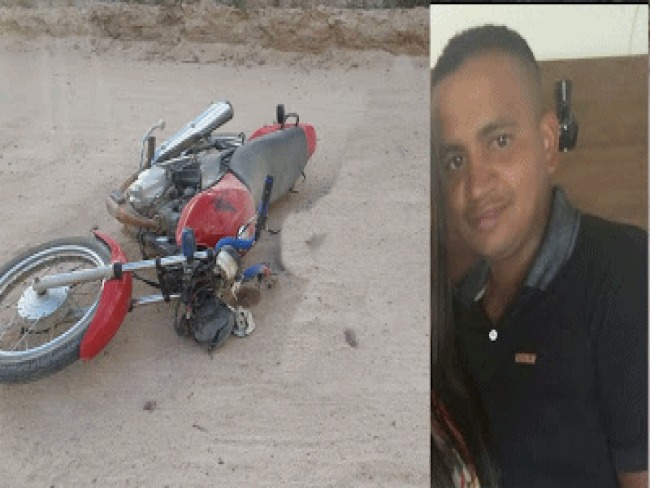 Ponto Novo: Jovem morre em acidente de moto na zona rural 