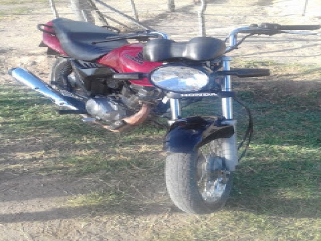 Moto  tomada de assalto perto de Boa Paz, no municpio de Mairi 