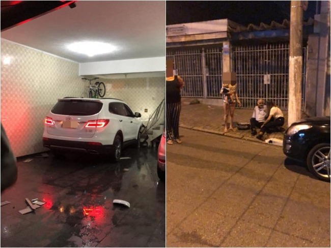 Jogador do Corinthians se envolve em acidente de carro em So Paulo, veja vdeo