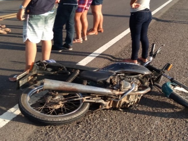 Capim Grosso: Motociclista morre em acidente com moto na BR-407