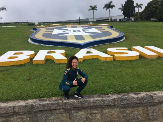 Capimgrossense  convocada para a Seleo Brasileira de Futebol Feminino sub 17