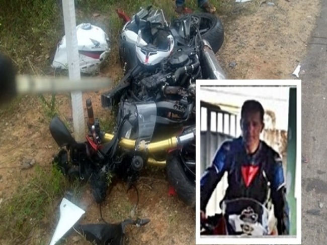 Alagoinhas-BA: Motociclista morre em grave acidente entre moto e carro na BA-504