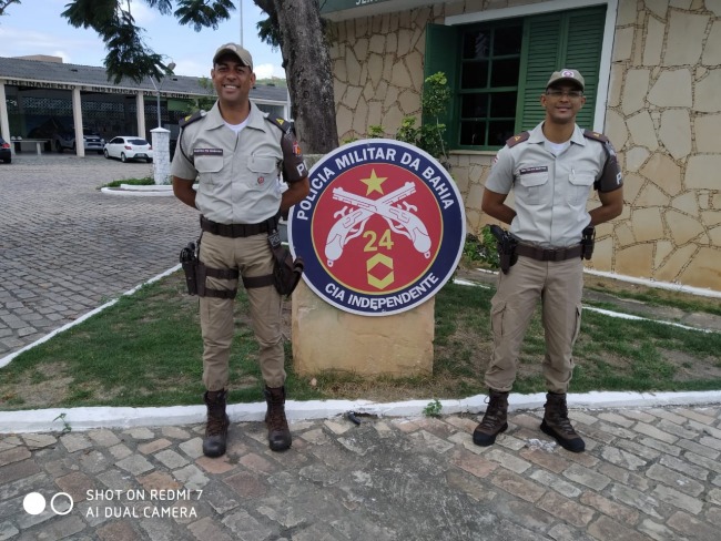 Sargentos da 24ª CIPM são promovidos à graduação de subtenente PM da Polícia Militar da Bahia