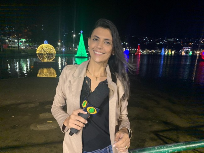 Milene Rios de Capim Grosso  a nova contratada da TV Band Bahia