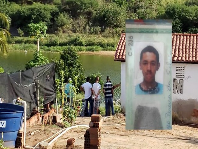 Corpo de homem  encontrado em Barragem no municpio de Macajuba-BA.