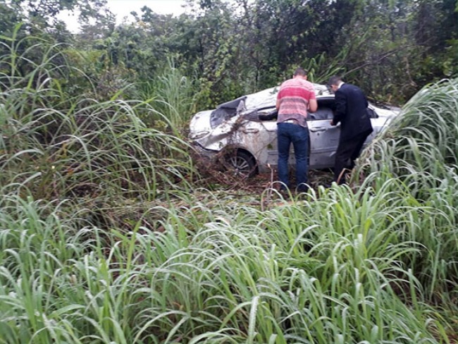 Juiz de Direito escapa de grave acidente de trnsito em Cristpolis-BA