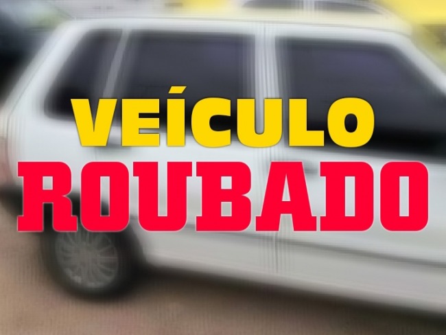 Carro  roubado na madrugada desta quinta-feira em Mandacaru, Baixa Grande