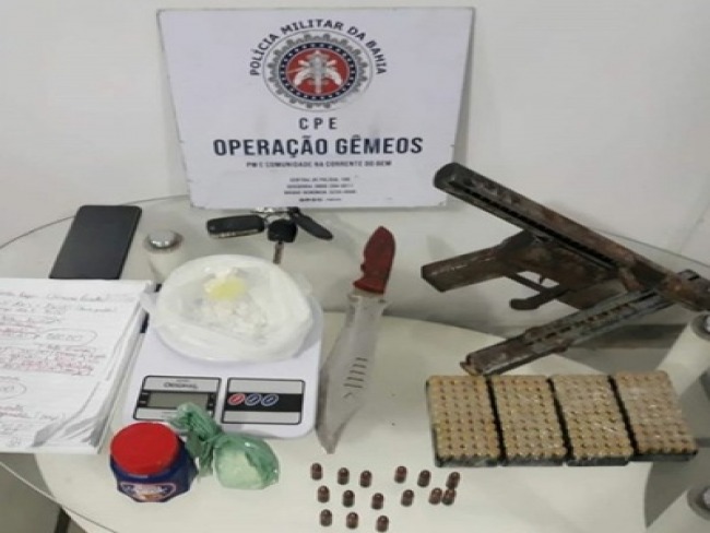 Salvador: Metralhadora e 200 munies encontradas em So Cristvo