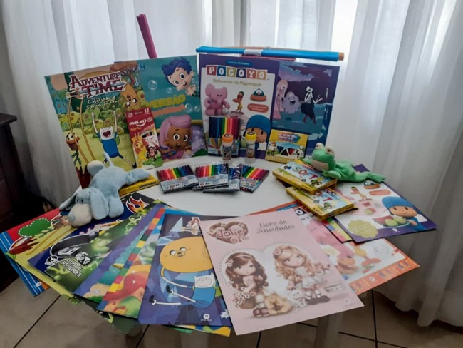 Secretaria de Assistncia Social de Capim Grosso distribui kits recreativos s crianas do Programa Primeira Infncia no SUAS