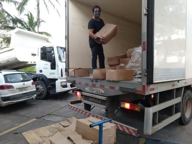 Governo da Bahia entrega 23 mil mscaras de TNT para municpios do Territrio da Bacia do Jacupe e outras localidades do estado