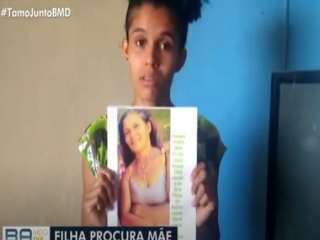 Filha procura pela me natural de Tapiramut que desapareceu h cinco meses em Salvador, veja vdeo