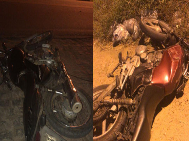 Coliso entre motos deixa dois feridos em Santaluz