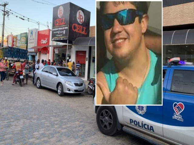 Jaguaquara-BA: Proprietrio de loja de celular  morto a tiros no centro da cidade.