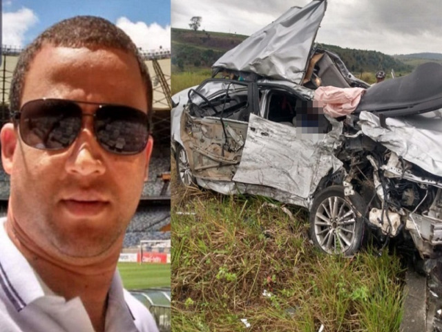 Itamaraju-BA: Gerente da Caixa Econmica Federal morre em acidente entre carro e carreta na BR-101