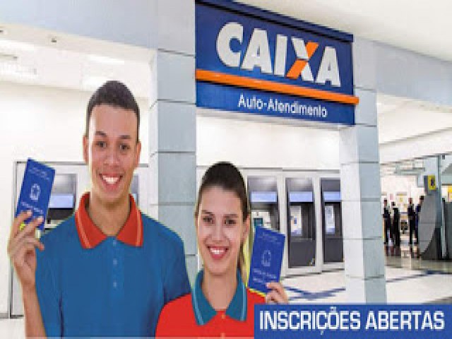 Caixa abre inscries em programa de estgio para estudantes de nvel mdio com salrio + auxlio transporte