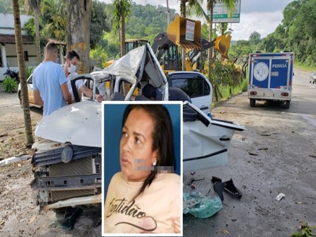 Itabuna: Suspeitos de envolvimento com o crime sofrem acidente na BR-101; mulher morre e trs ficam feridos