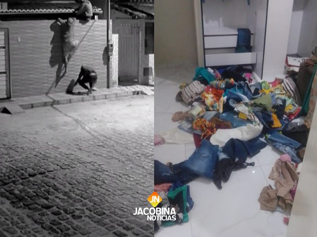 Bandidos armados invadem residncia para roubar de famlia em Serrolndia