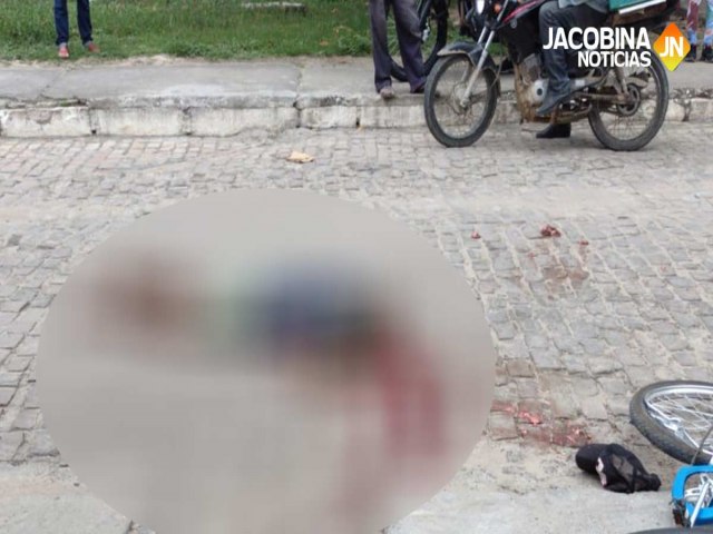 Ciclista morre atropelado por caamba em Jacobina