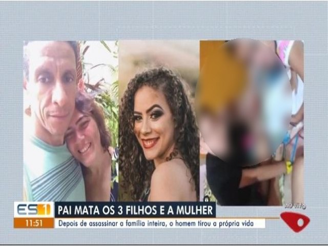 Homem mata os trs filhos e a esposa, com golpes de marreta, e comete suicdio