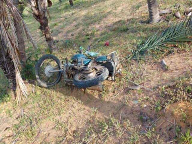 Motociclista morre aps se envolver em acidente na zona rural de Queimadas