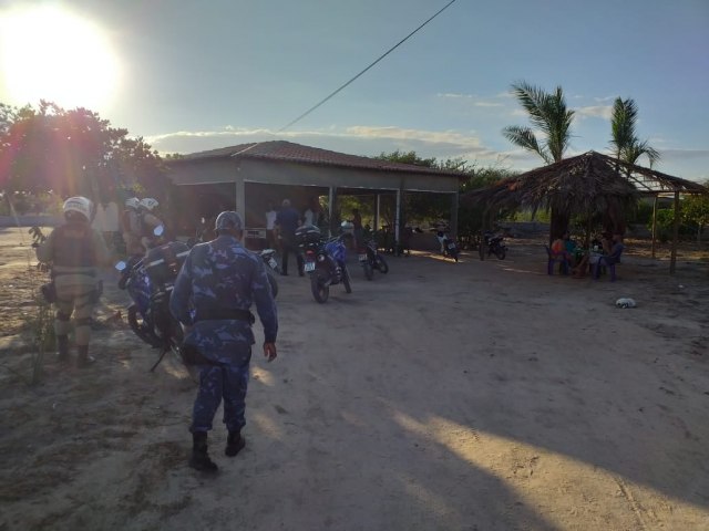 Guarda Municipal e Policia Militar fecham bares e encerram evento esportivo em Capim Grosso 