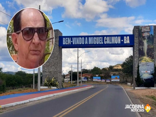 Ex-vereador de Miguel Calmon morre vtima da Covid-19