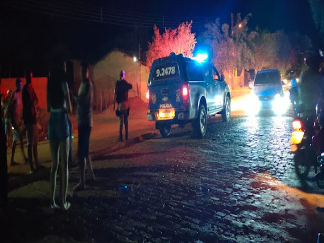Jovem  atingido a tiros em Taquarendi de Mirangaba