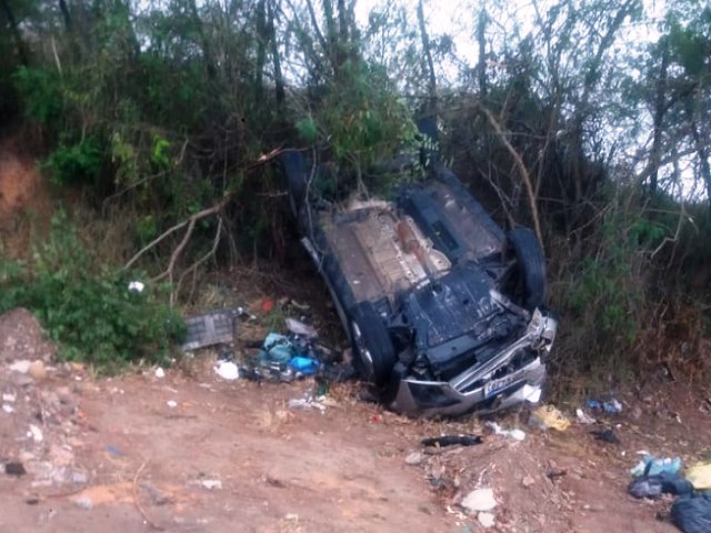 Policial Civil morre aps acidente em estrada vicinal da BR-116, nas proximidades da cidade de Serrinha
