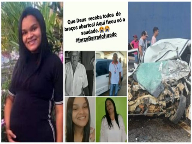 Conquista: Grvida e beb morreram em grave acidente na BR-116