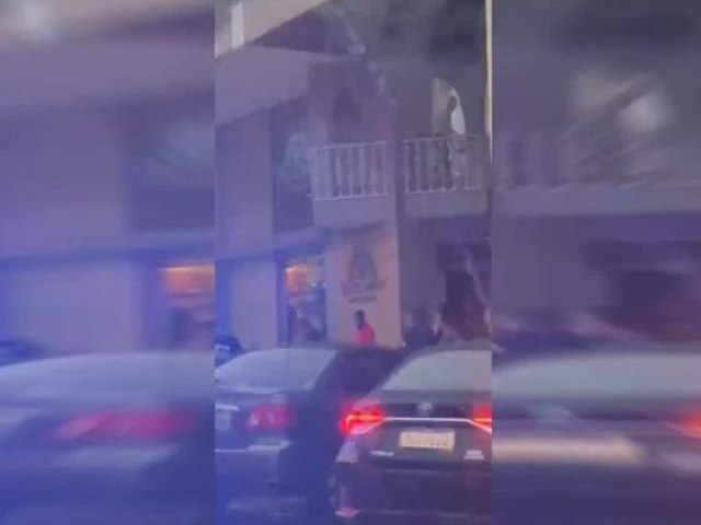 Homem trado atira no p de amante em restaurante