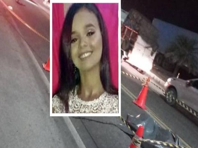 Poes: Vtima de grave acidente na rodovia BR-116, morre aos 21 anos a jovem Tas Aguiar.