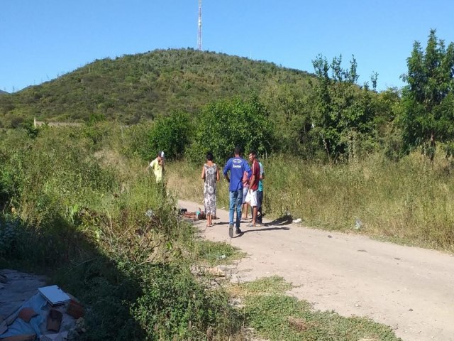 Jacobina: Homem  morto em estrada vicinal no bairro