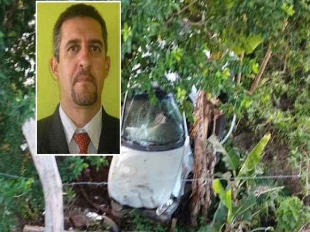 Morre em BAIXA GRANDE-BA Renivaldo Melo aps carro capotar em ribanceira.