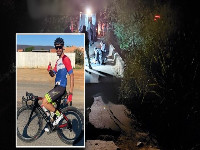 Campeo de ciclismo master morre em BARREIRAS-BA ao cair e bater cabea em ponte interditada