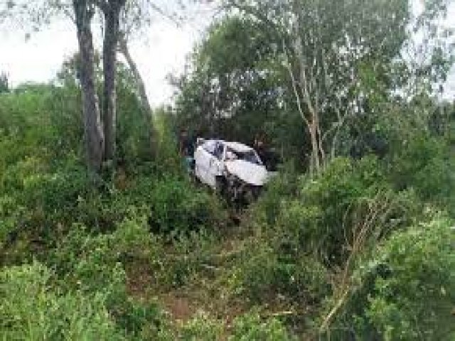 Motorista sobrevive a grave acidente na BA 411 no trecho Coité/Salgadália