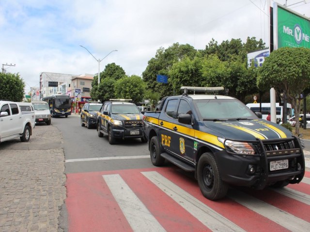 PRF realiza mais uma edio do Projeto Trnsito Compartilhado em Capim Grosso (BA)