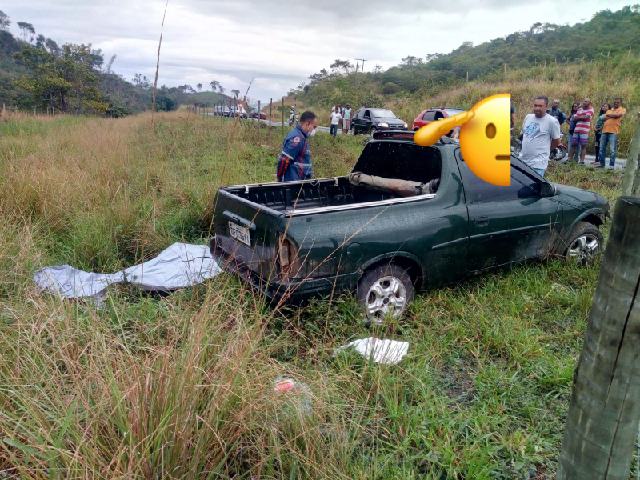 Itoror: Idoso morre arremessado para longe do veculo em acidente na BA 263