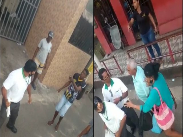 Motorista de nibus e passageiro so flagrados brigando em Salvador, veja vdeo