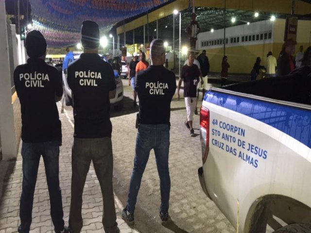 Autor de chacina  preso enquanto curtia festas juninas no interior da Bahia