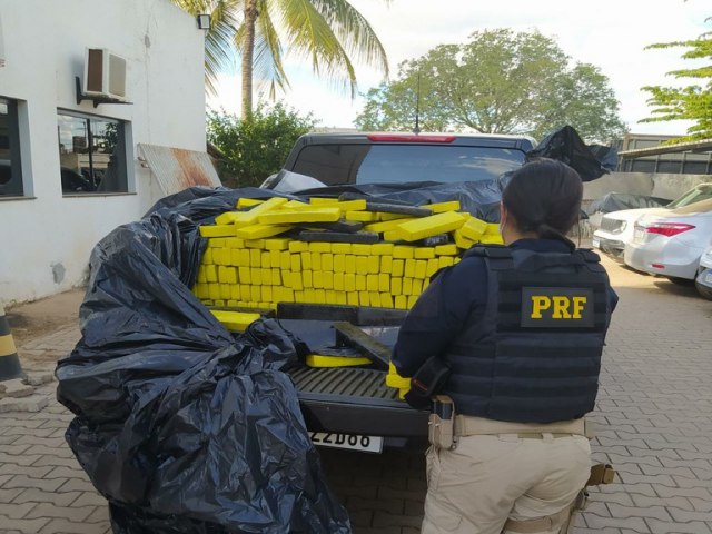 Quase 700 Kg de maconha foram apreendidos nas regies Oeste e Sudoeste da Bahia