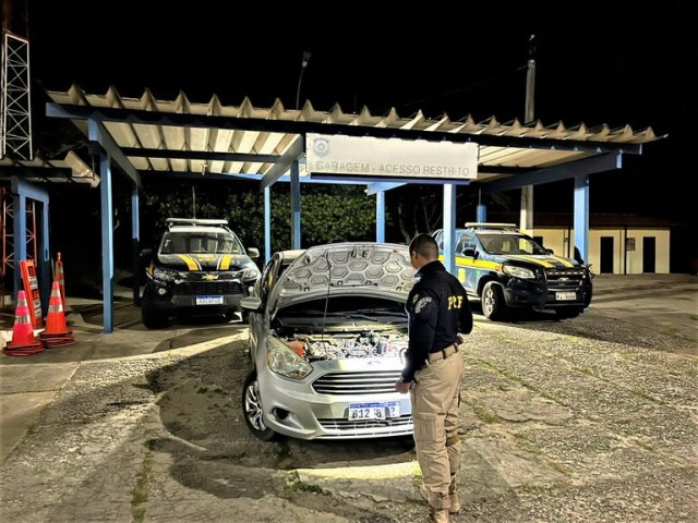 Homem  detido em Capim Grosso (BA) com carro roubado