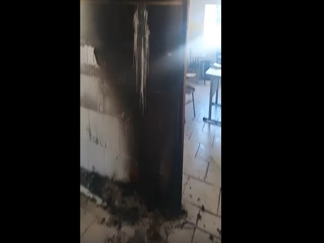 Armado com faca, adolescente tenta incendiar escola na cidade de Morro do Chapu, com coquetel molotov