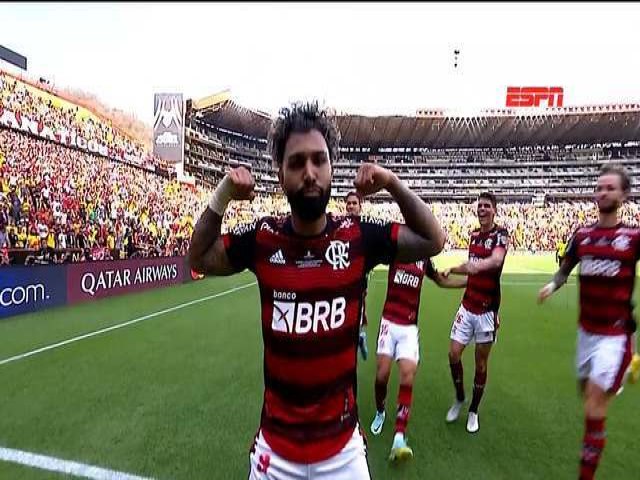 Gabigol decide e o Flamengo é tricampeão da Copa Libertadores da América
